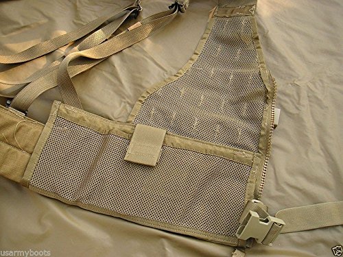 New US Army Military Marine Tactical MOLLE II 2 USMC Marpat Coyote Brown FIGHTING LOAD CARRIER Vest FLC by US Government GI