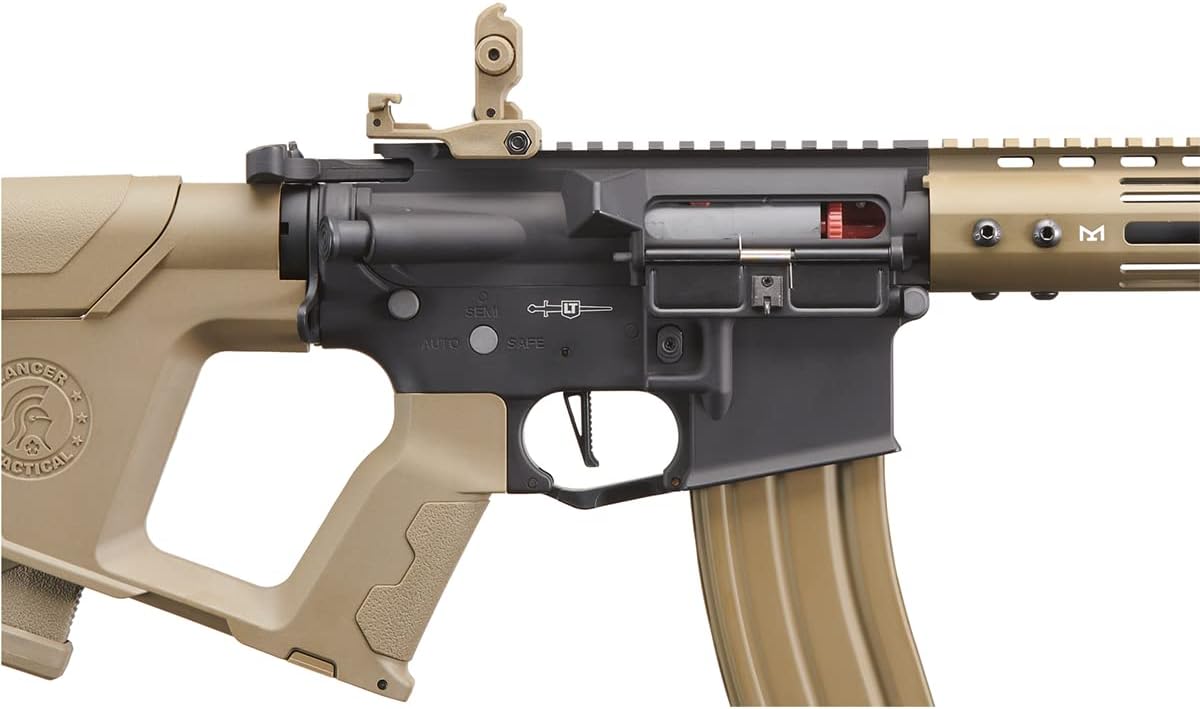 Lancer Tactical Gen 2 Proline M4 Full Metal 14'' Airsoft Rifle w/Two Magazines (ETU & Mosfet Included)