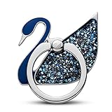 In Form unseres weltberühmten Schwan-Logos ermöglicht dieser Ringaufkleber mit einem Drehgriff eine 360° Drehung und 180° Bewegung für vertikale oder horizontale Standfunktion
