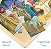 MoinKidz Nativity Scene Puzzle, 24 Piece Puzzle for 3 Year Old, Christmas Wooden Jigsaw Puzzles for Kids Ages 3-5