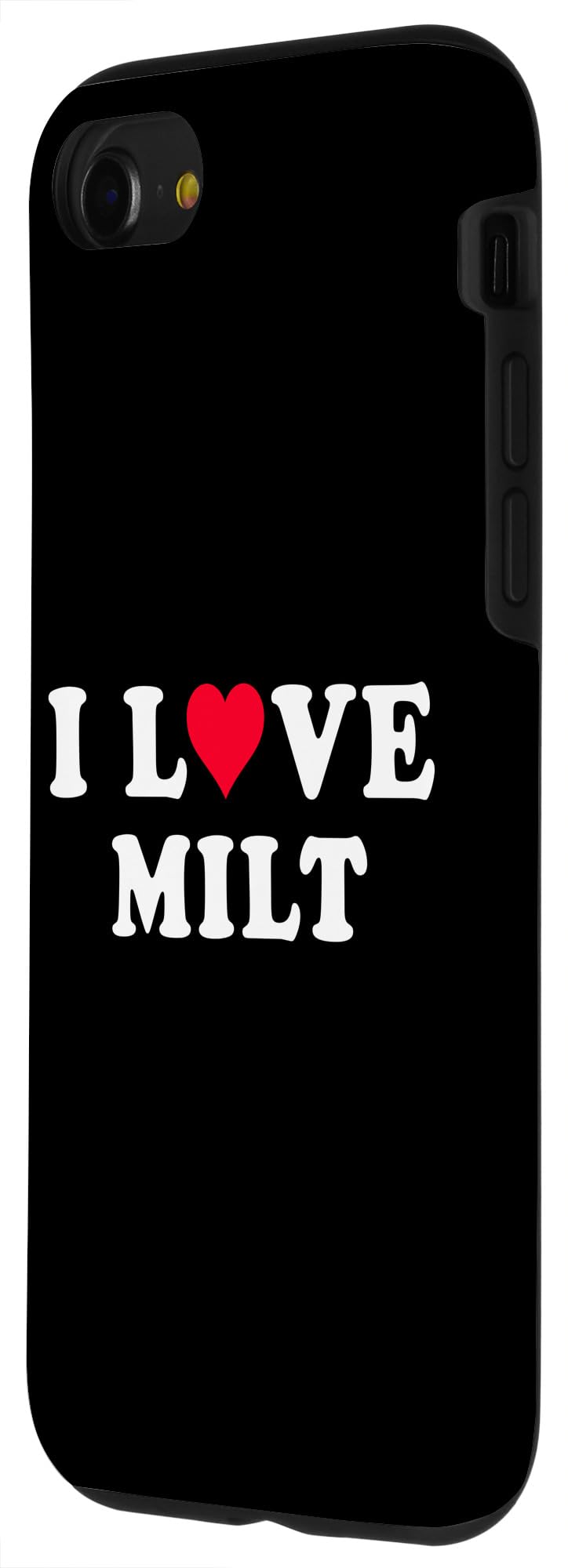 iPhone SE (2020) / 7 / 8 I Love Milt Matching Girlfriend & Boyfriend Milt Name Case - Image 2