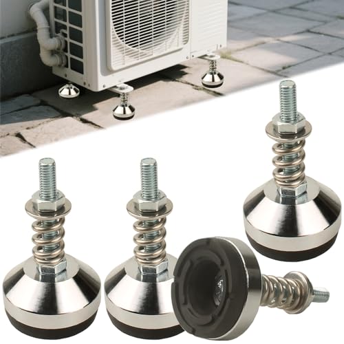 Plus de bruit de climatisation avec ces supports isolateurs de vibrations M8 - 2