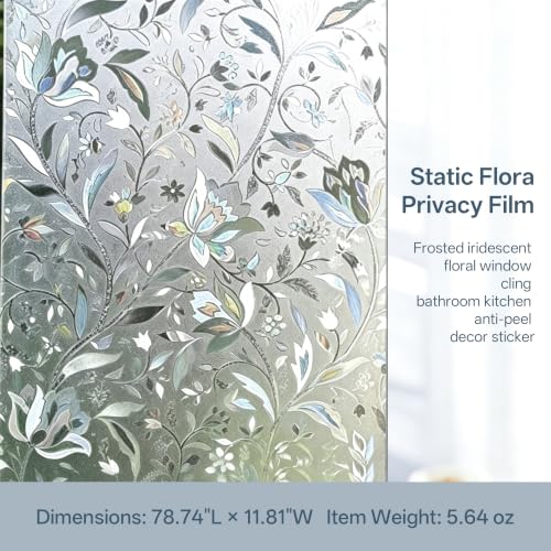 Película decorativa para ventana de vidrio miniatura 6