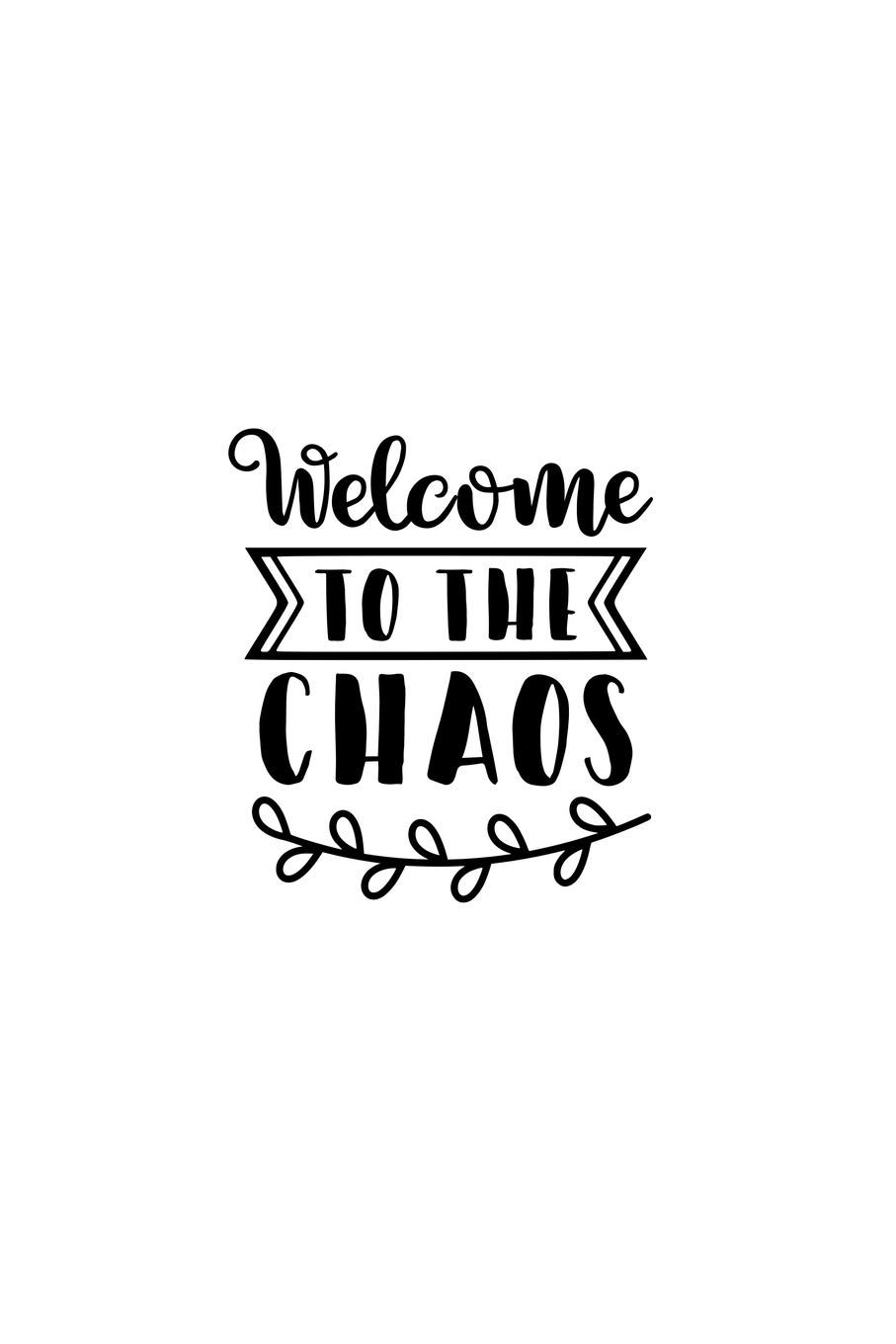Welcome To The Chaos: Lined Blank Notebook Journal With Funny Sassy Sayings, Great Gifts For Coworkers, Employees, Women, And Family