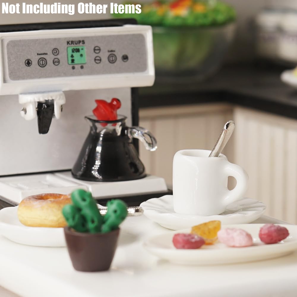 Odoria Miniatur Kaffeekessel 1/12 – Puppenhaus Zubehör Aus Metall