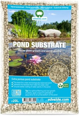 COMPO SANA Teicherde für alle Wasser und Sumpfpflanzen, Kultursubstrat