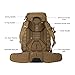 BOMTURN Adjustable 90L Big Backpack for Men Travel Camping Walking Training