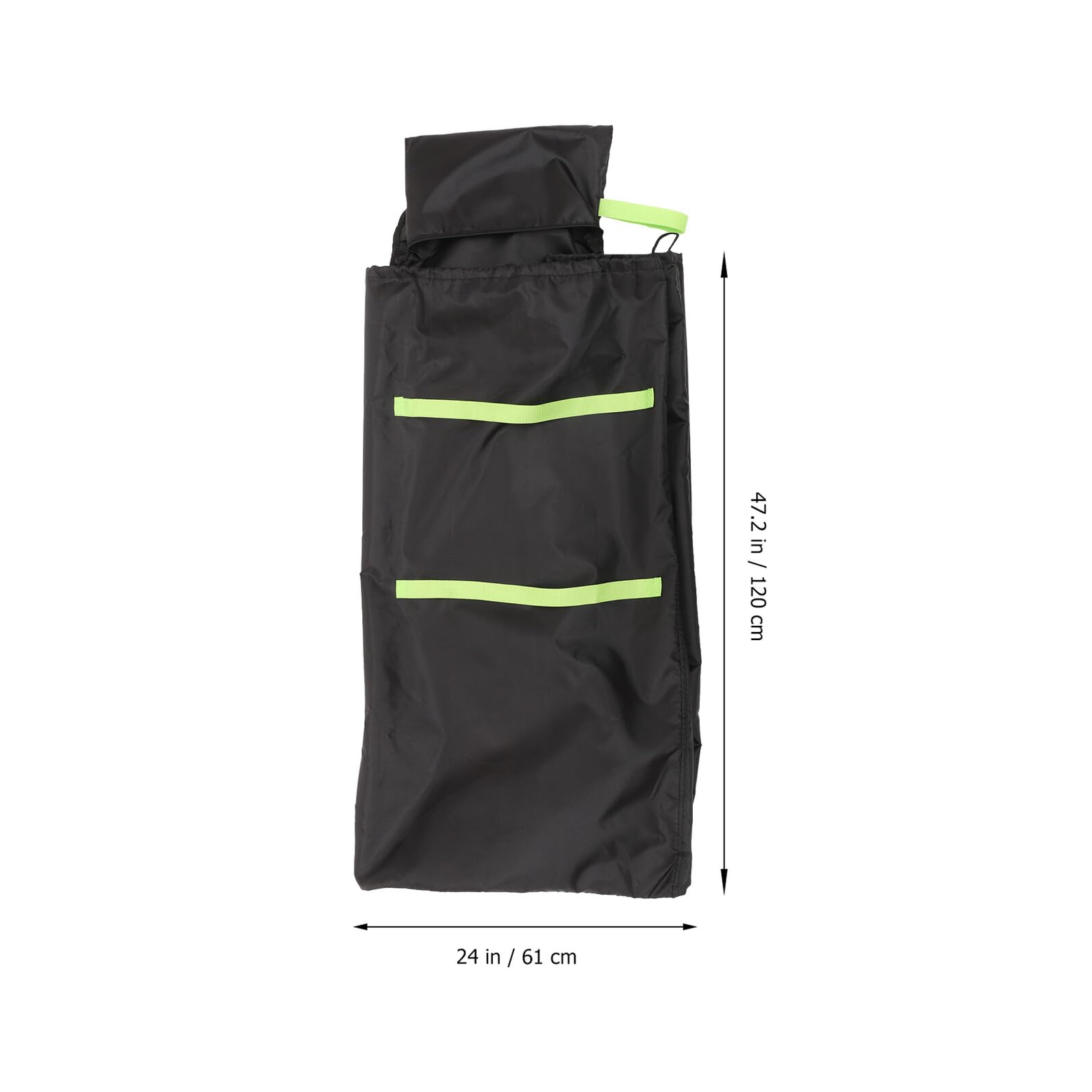 Borsa Protezione Antigraffio per Passeggino da Viaggio con Doppia Tracolla Oxford Nero per Passeggino Doppio, per Viaggio e Check-in in Aeroporto