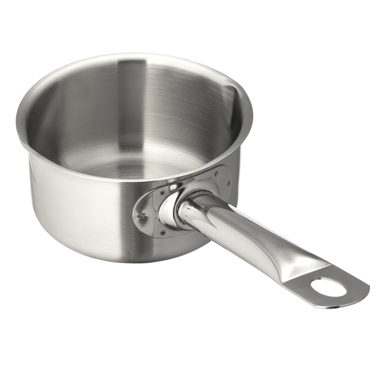 METRO Professional Casserole en acier inoxydable - Diamètre : 12 cm - 0,7 l - Compatible avec les plaques à induction - Passe au four