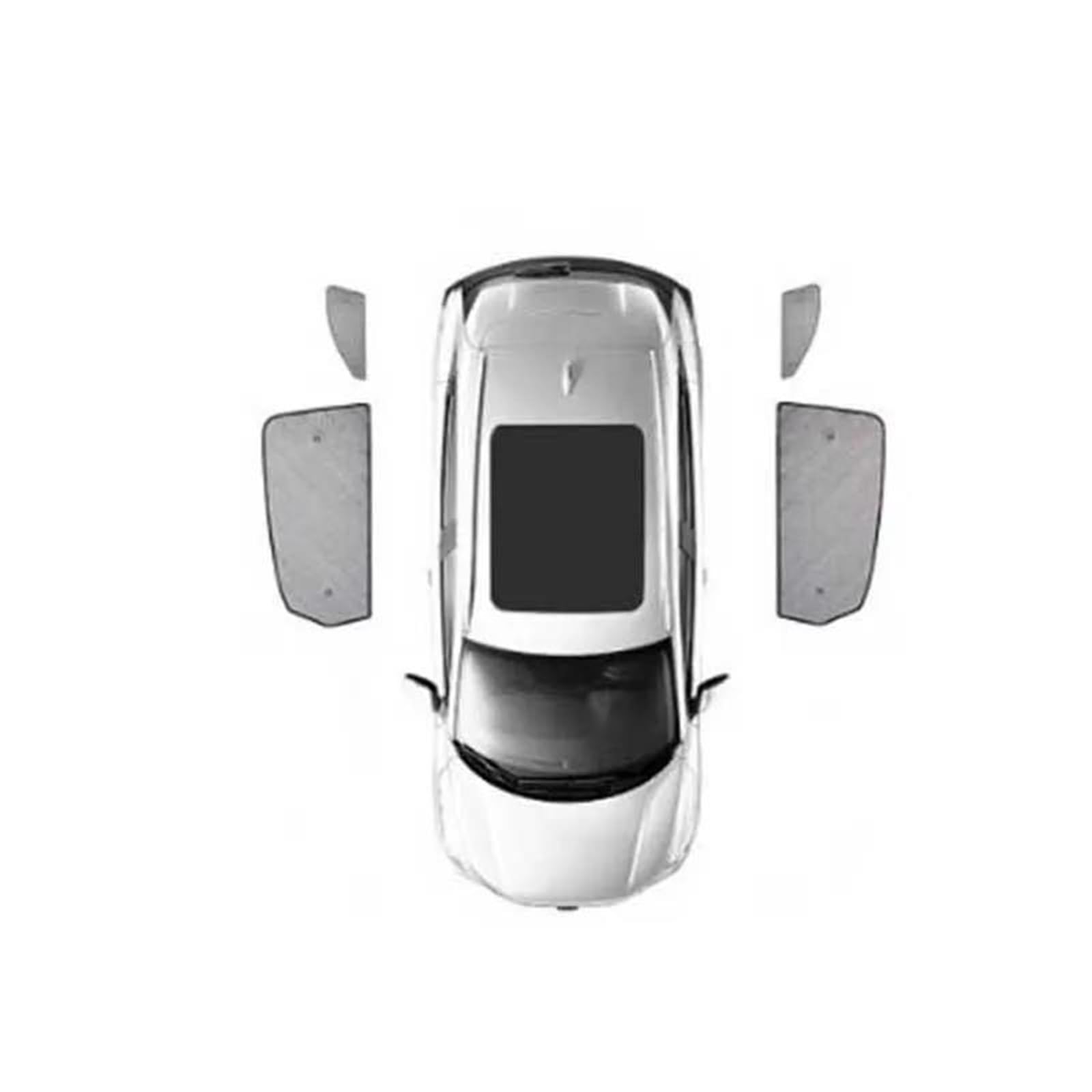 Parasol lateral coche Parasol Ventana Lateral Parabrisas Cobertura Total Para VW Para Polo Para Vento Para Ameo Mk5 2010-2020 | Rear Windows