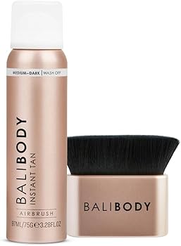 Amazon.com: Bali Body Medium to Dark Instant Tan + Brush Bundle
