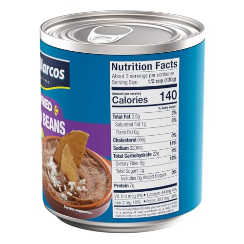Image of San Marcos Refried Pinto Beans, 16 Ounce