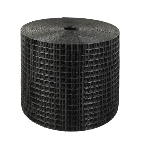 VEVOR Kit de Rollo de Protección contra Pájaros 15,2 cm x 30,5 m Kit de Alambre contra Pájaro para Panel Solar con 60 Sujetadores Malla de 12,7 mm Juego de Rollo de Protección con Revestimiento de PVC