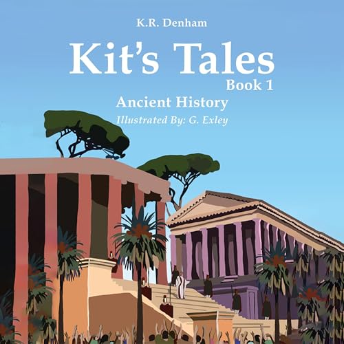 Diseño de la portada del título Ancient History