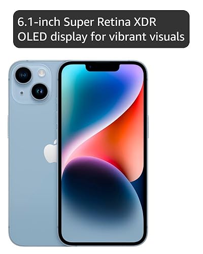 Amazon.com: Apple iPhone 14, 512GB, Blue - Unlocked (Renewed