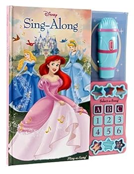 Hardcover Disney Princess Sing Along Play a Song Book