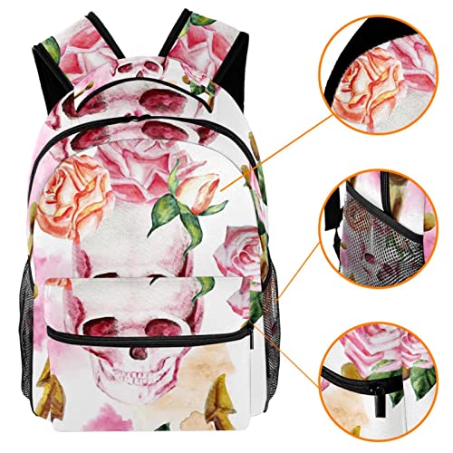 Sac à dos de voyage licornes noires avec rangement