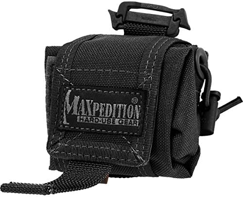 Maxpedition Mini Rollypoly Folding Dump Pouch (Black)