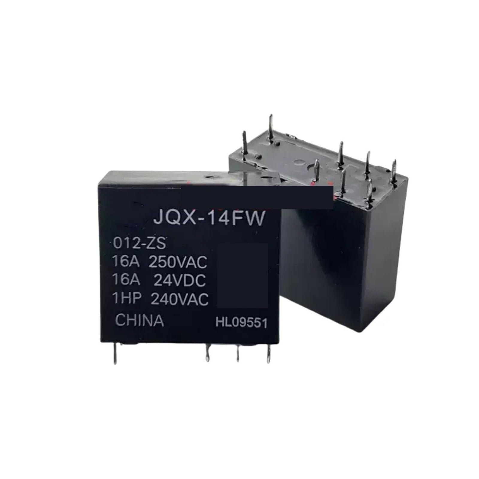 Relais HF14FW 012 ZS composant électronique 12V 16A commutation PCB - 2