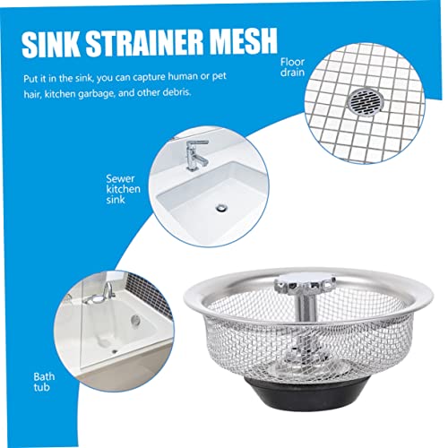 Colador para fregadero de cocina 2 piezas SHINEOFI miniatura 6
