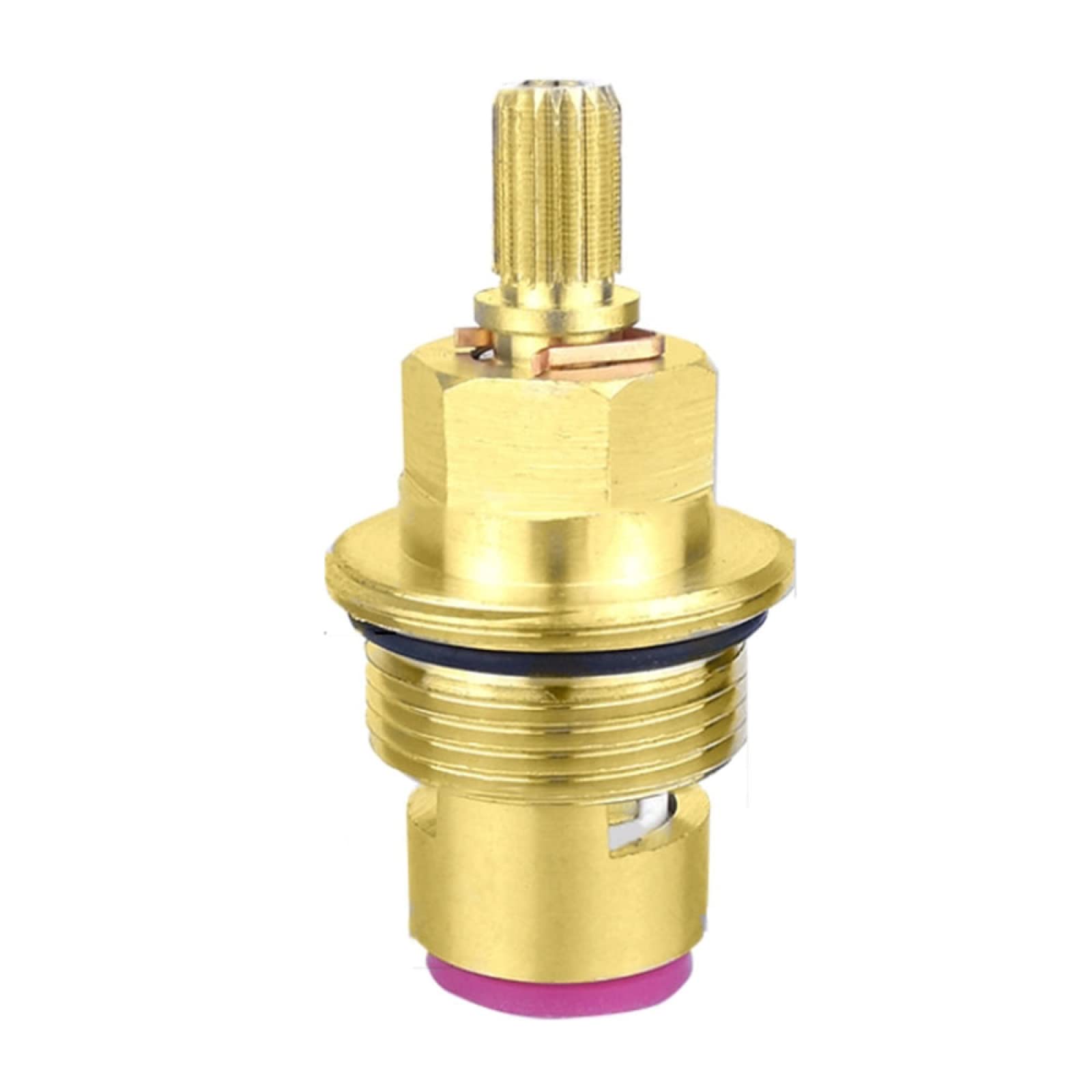 Replacement Faucet Valve,Tap Cartridge Brass Ceramic Disc, Quarter Turn Inner