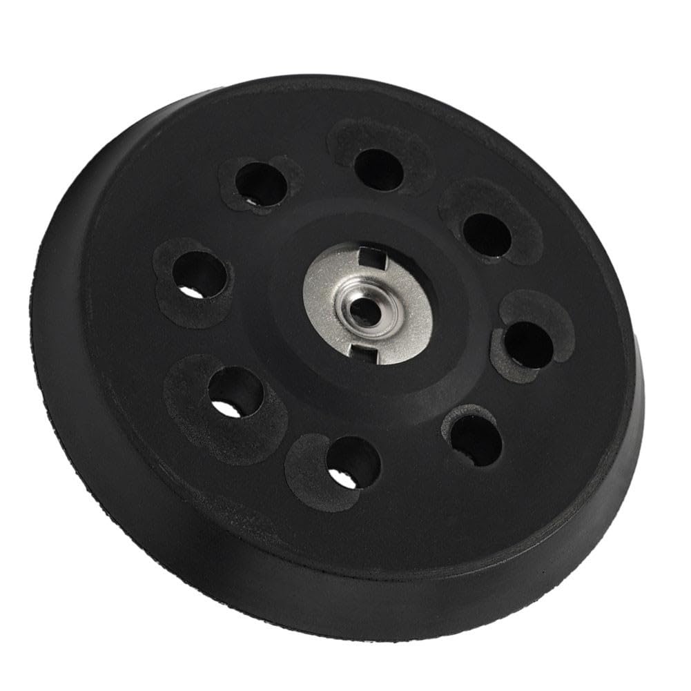 Whychstore Lot de 2 patins de ponçage 125 mm 8 trous pour ponceuses Metabo SXE 325 Intec 425
