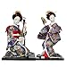 Siunwdiy 2 unids japonés Kimono muñeca Geisha Figura Adornos Regalo Arte artesanía colección/Regalo, Decoraciones para el hogar Muñecas de Geisha en el Hermoso Kimono,#23,12"