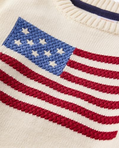 Image of Gymboree Boys' and Toddler Embroidered Pullover Sweater