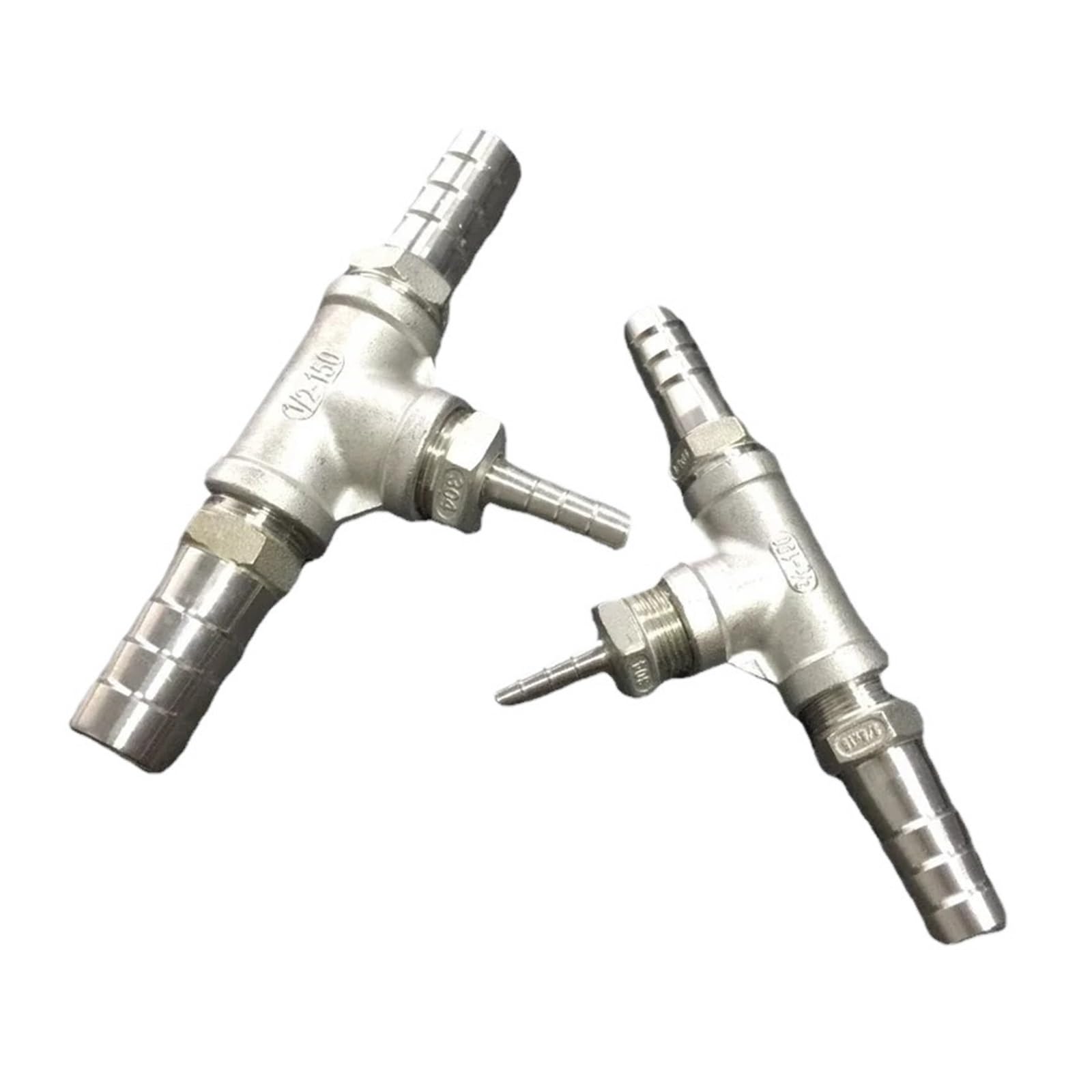 MQXFCZUX 1pc 12-12-8mm Hose Reducer Tee 3 Ways Assembly Splitter Hosetail Connector Coupler MQXFCZUX