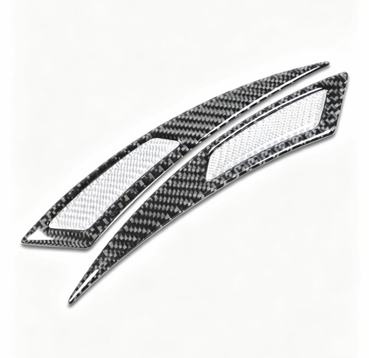 YDSTNiu 2PCS Carbon fiber wheel arch stickers for Mazda MX-5 MX 5 MX5,