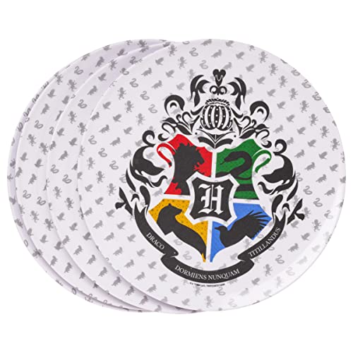 Harry Potter Hogwarts Crest 10-Inch Melamine Dinner Plates | Set Of 4 #TOP5