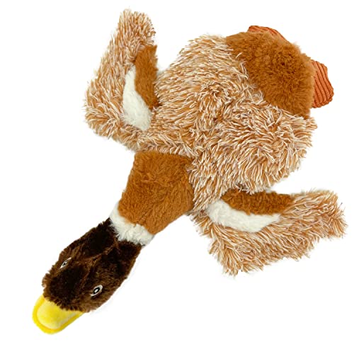 Image of Best Pet Supplies Mallard Plush Dog Toy Orange, Large, PT322