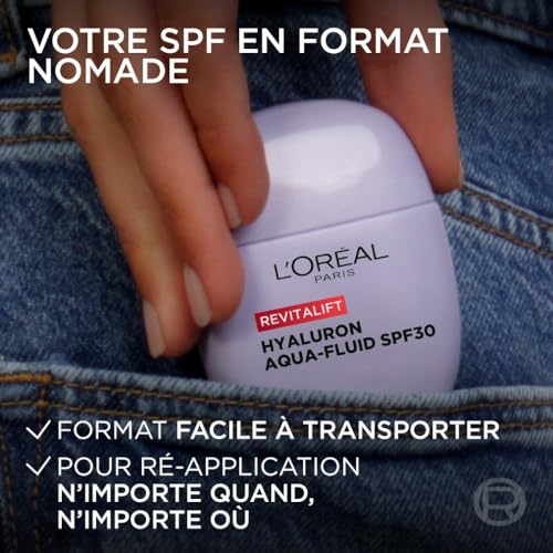'oréal Paris Revitalift Filler Fluide Spf30 Hyaluron Repulpant 40ml - vue 8