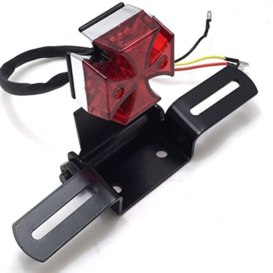 Amazon | バイク テールランプ クロステール ミニ十字型 LED