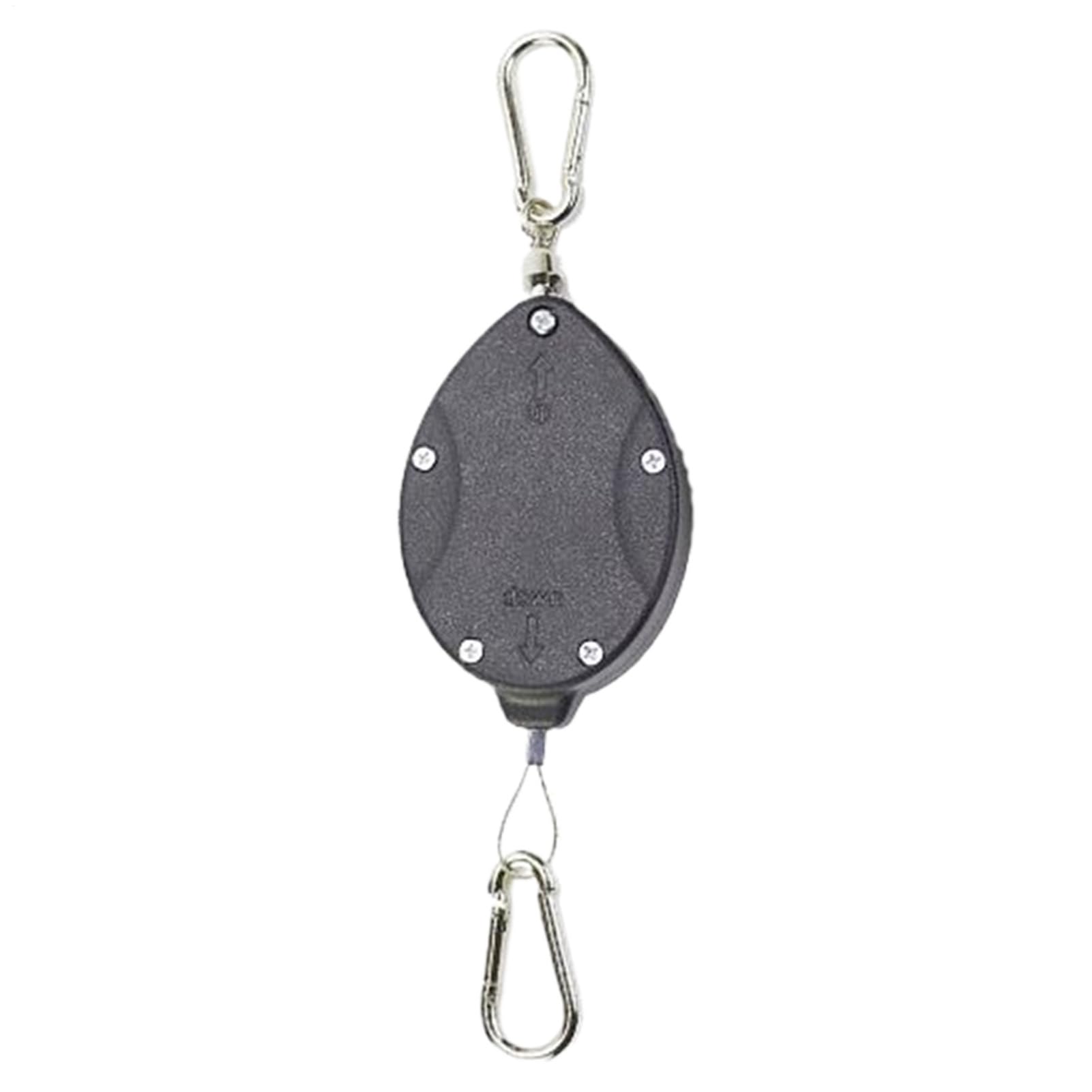 Bird Feeder Hook | Retractable Pull-Down Flower Pot Hook | Plant Holder Pulley | forIndoor Outdoor Home Apartment Balcony Yard Patio Terrace Deck Greenhouse Garden