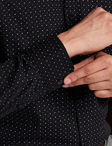 Image of Diverse Men's Cotton Printed Full Sleeve Regular Formal Shirt