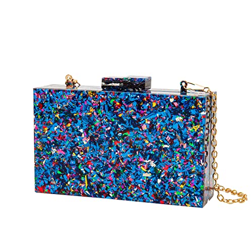 Image of LETODE Acrylic Clutch Bags Purse Perspex Bag Handbags for Women