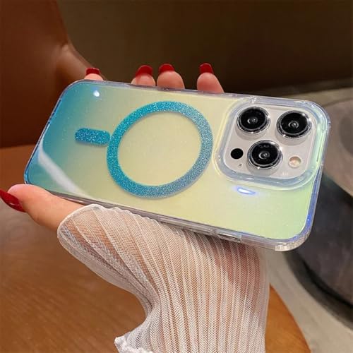 Coque à Paillettes Aurora iPhone 16 Pro Max : l'éclat acrylique haut de gamme