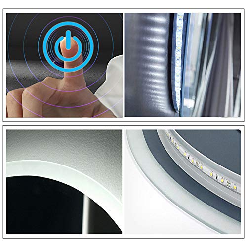 Espejo-de-bano-Redond-con-Interruptor-Tactil-Espejo-de-Bano-LED-Blanco-Frio-6000k-Espejo-Antivaho-para-Bano-Diametro-60-cm-Aro-de-Luz-Interior