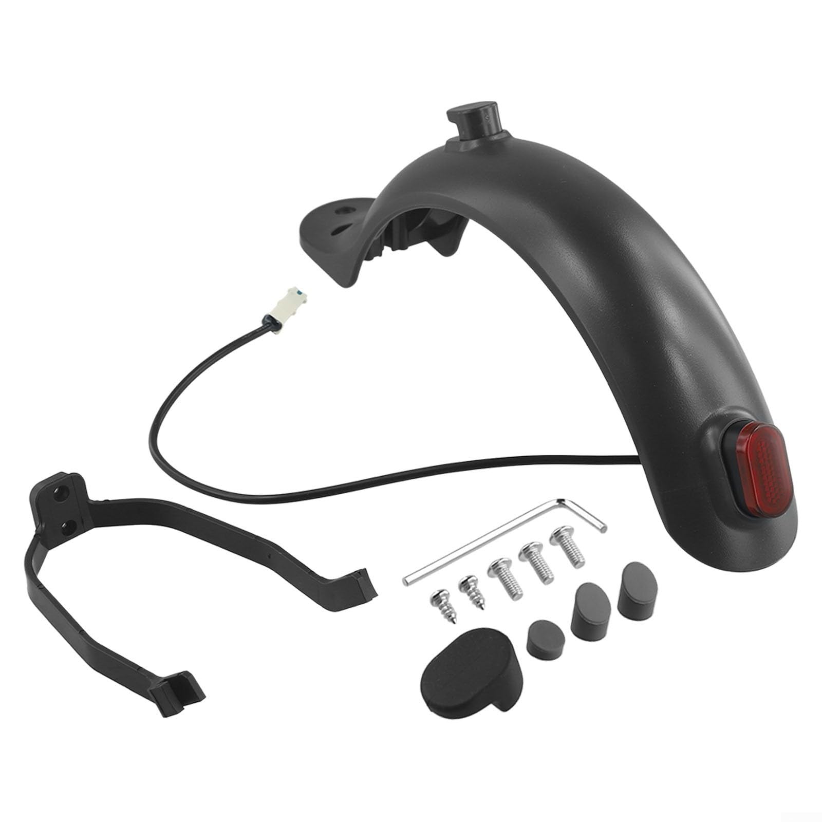 Set di ricambio per parafango scooter elettrico, con fanale posteriore per Xiaomi per M365, ad alta densità per kit parafango