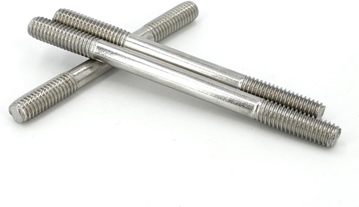 Amazon.com: CREAP 2pc Double End Thread Rod M3 M4 M5 M6 M8 304 A2 ...