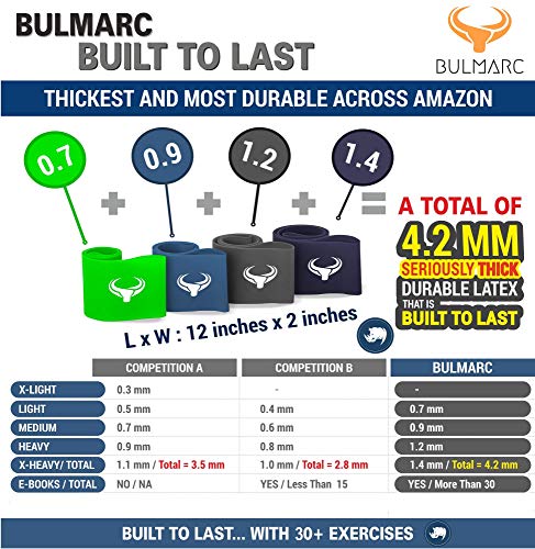 Image of Resistance Bands Mini Loop Exercise Bands Sliding Discs 70+ Exercises eBook Heavy Fitness Workout Men Women Toning Booty Hips Glutes Thighs