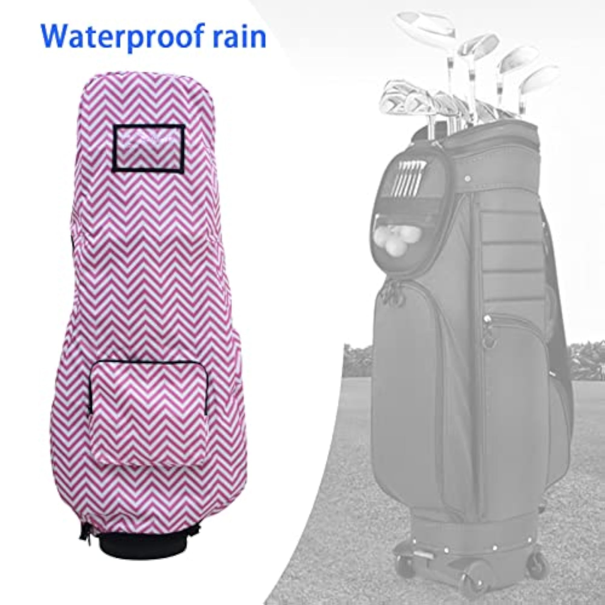 Foldable Golf Bag Hood Rain Cover