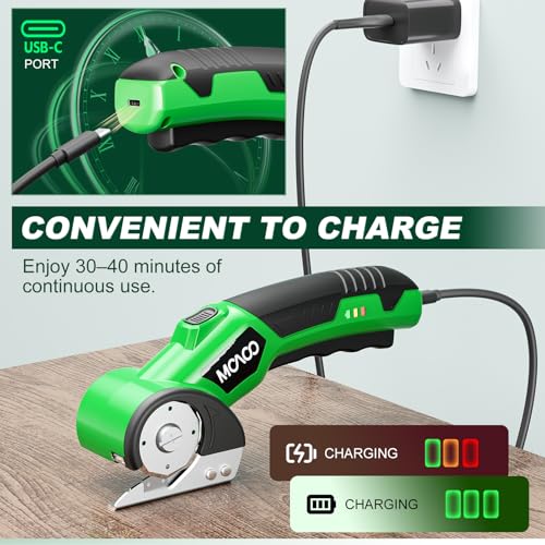 Cardboard Cutter, Rechargeable Cordless Electric Scissors - image 6
