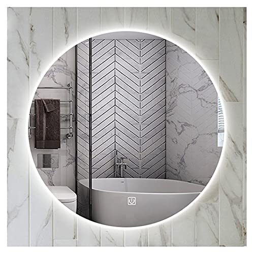 Miroir cosmétique LED étanche et tactile au design épuré