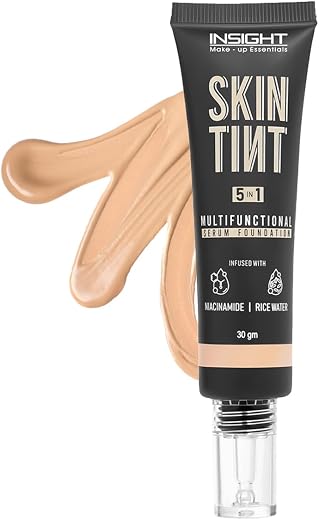 INSIGHT Skin Tint 5-in-1 Serum Foundation (30g) | SPF 20 PA++++ | Lightweight, Hydrating &amp; Brightening with Niacinamide &amp; ...