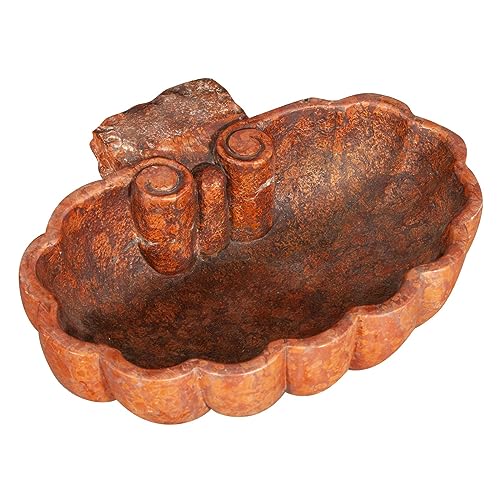 Acquasantiera A Conchiglia in Marmo Rosso di Verona L56.5XPR45.5XH17 CM