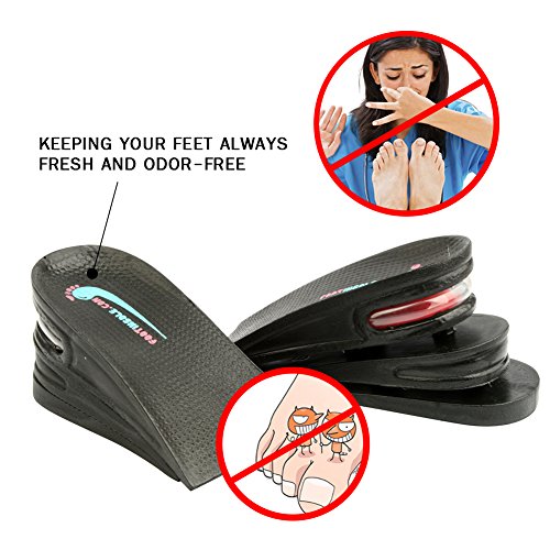 Plantillas elevadoras ajustables para hombres y mujeres miniatura 2
