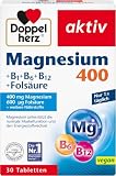 Doppelherz Magnesium 400 + B1 + B6 + B12 + Folsäure