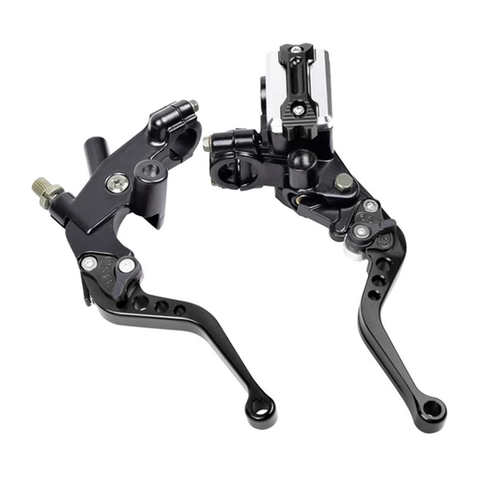 Aiolglkpow Black For Cb125r For Cbr1000rr Motorcycle Hydraulic Brake Lever Clutch Master Cylinder 7/8" 22 Mm Brake Pump Handle Handlebar Brake Clutch Lever(Black)